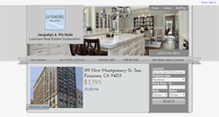 Desktop Screenshot of luxmorerealestate.com